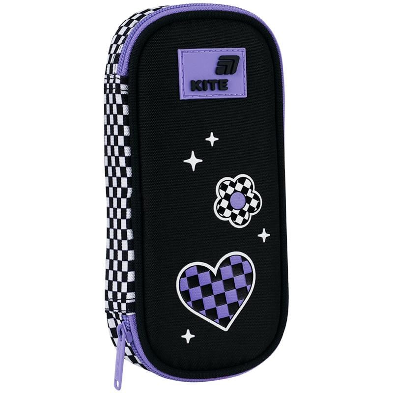 Пенал KITE Flower Power Чорний (K26-662-5)