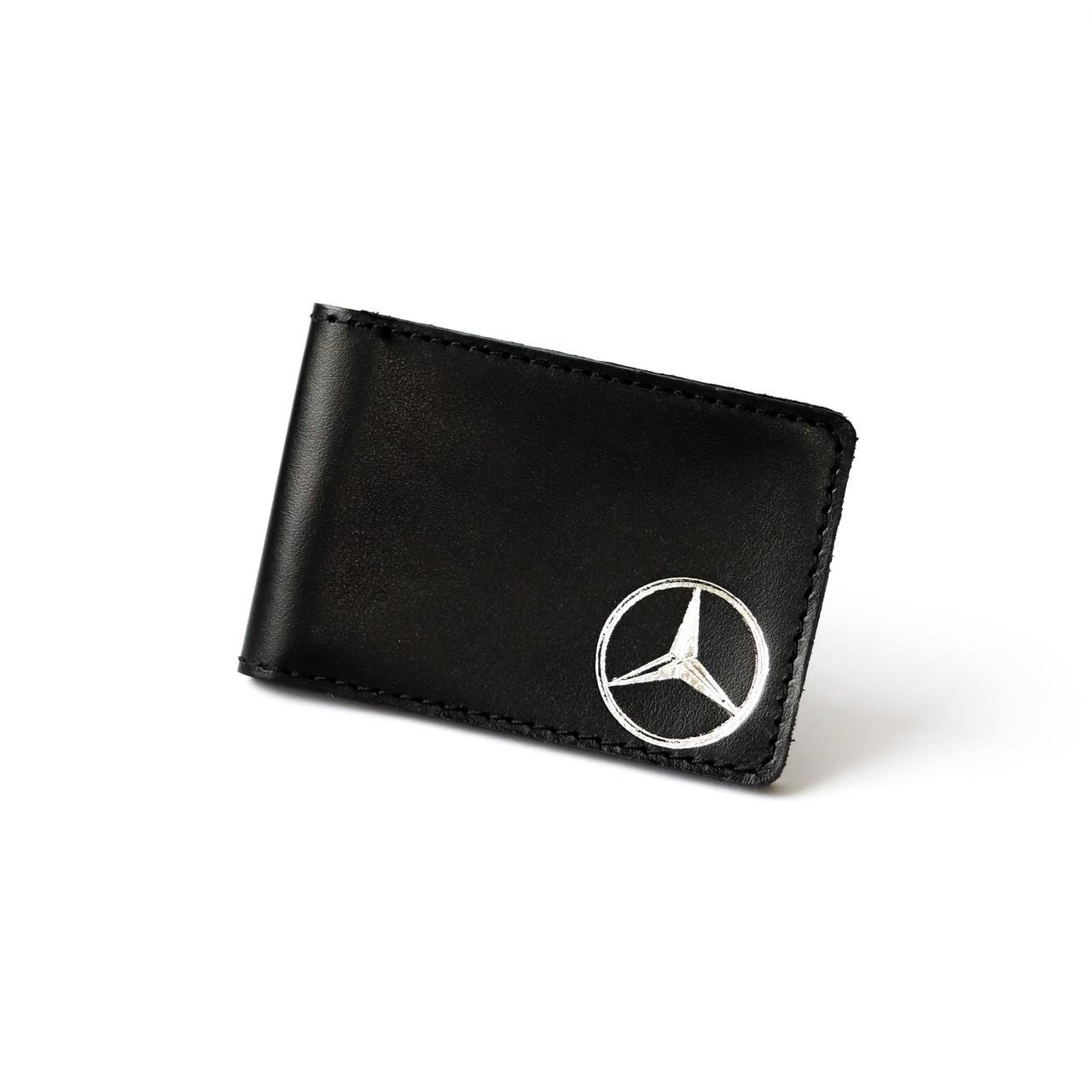 Обкладинка для автодокументів з логотипом Mercedes Чорний/Срібний (2137022459)