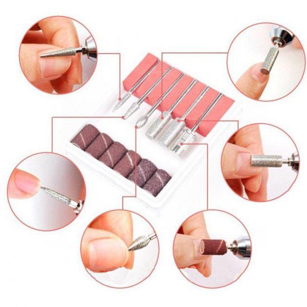 Фрезер для маникюра Drill Pro Nail Drill 35000 об/мин Белый - фото 7 Фрезер для маникюра Drill Pro Nail Drill 35000 об/мин Белый - фото 7