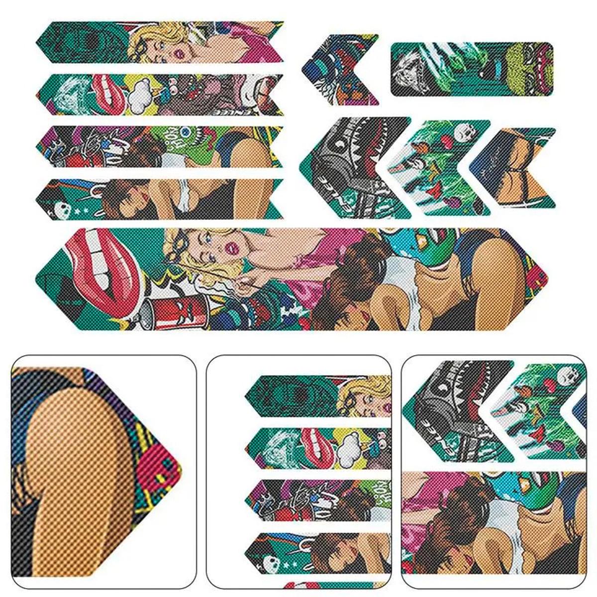 Наліпки захисні 3D на раму велосипеда Enlee Guard FG-20 стиль 1 (EN-FG20-1-3439) - фото 2 Наліпки захисні 3D на раму велосипеда Enlee Guard FG-20 стиль 1 (EN-FG20-1-3439) - фото 2