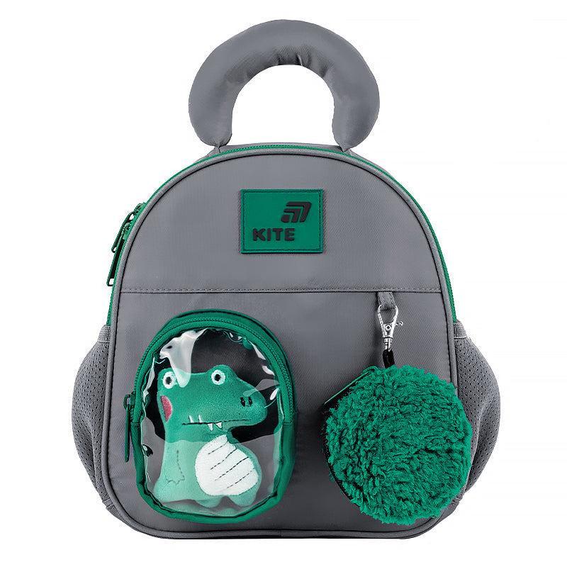 Рюкзак детский KITE Kids Croco Boo 25х23х10 см 5 л Серый (K26-2737XXS-2)