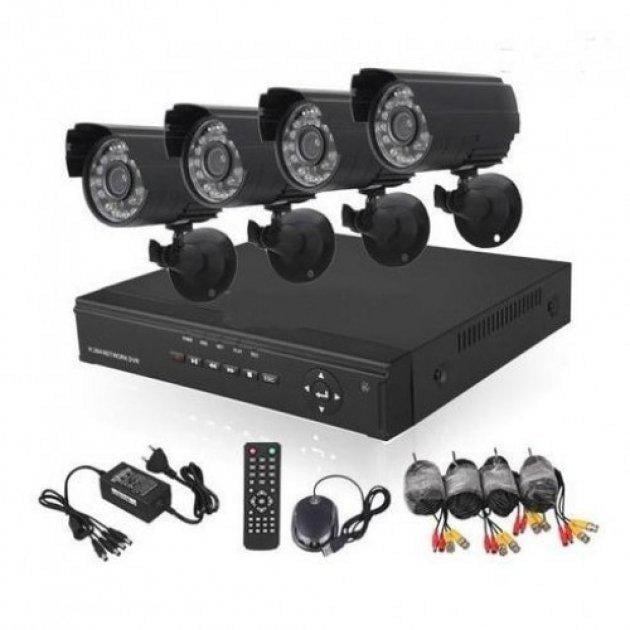 Комплект відеоспостереження DVR Kit 520 на 4 камери (IR004776)