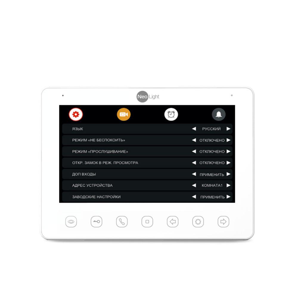 Комплект видеодомофона Neolight NeoKIT HD+ Silver - фото 4