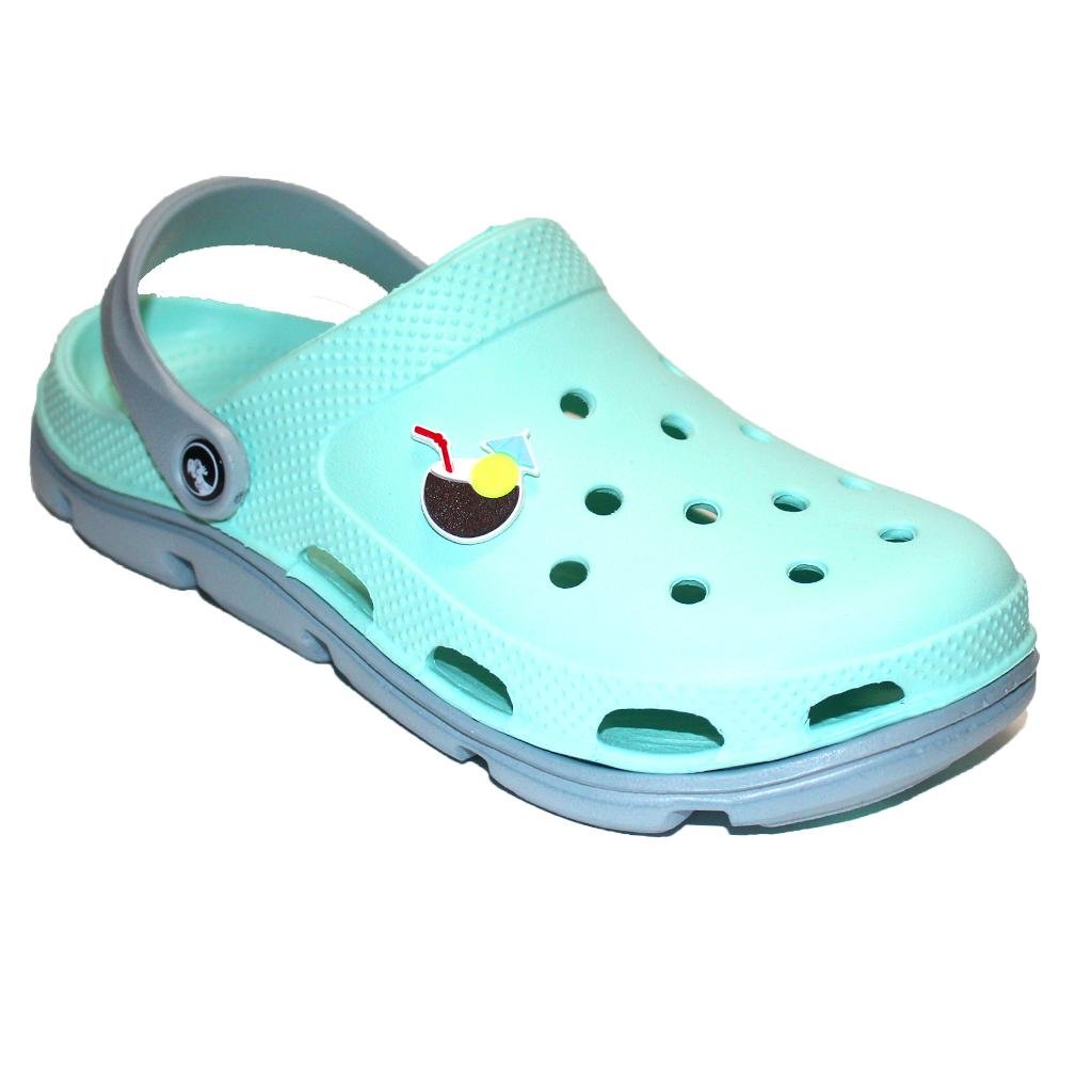 Сабо женские Jose Amorales 116384 р. 38 Бирюзовый