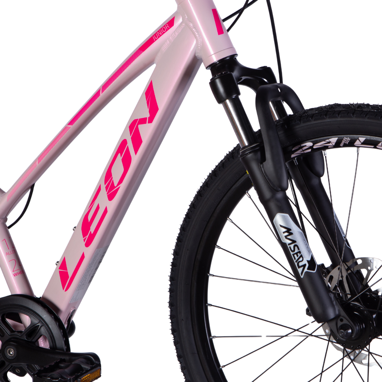 Велосипед подростковый Leon SUPER JUNIOR DD CS AL 24" 12" 2025 Розовый/Малиновый - фото 3 Велосипед подростковый Leon SUPER JUNIOR DD CS AL 24" 12" 2025 Розовый/Малиновый - фото 3