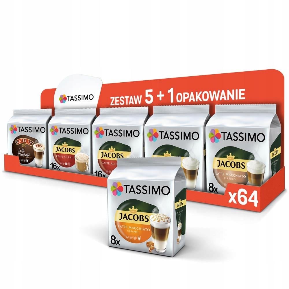 Набор кофе в капсулах Jacobs Tassimo Set 3 96 капсул
