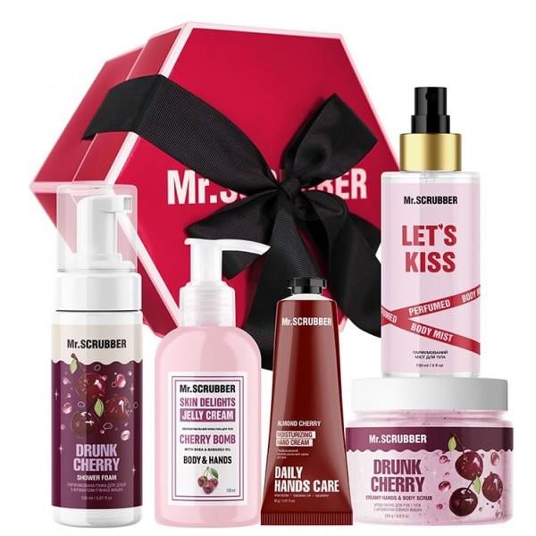 Подарочный набор Cherry Kiss Mr.SCRUBBER