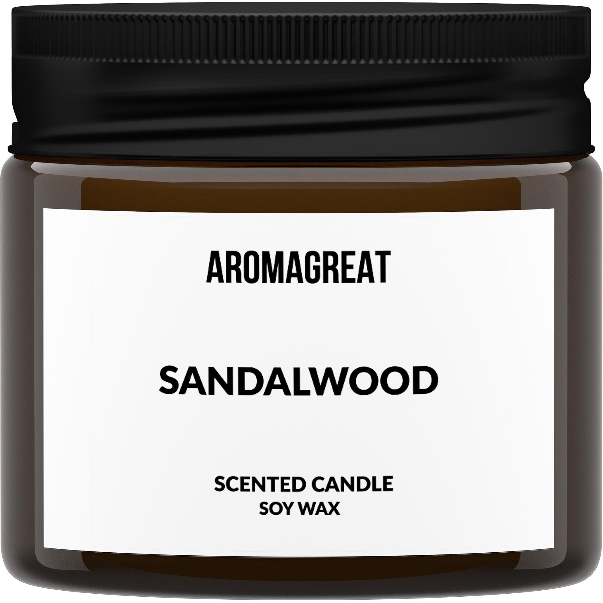 Ароматична свічка з соєвого воску Sandalwood 50 г
