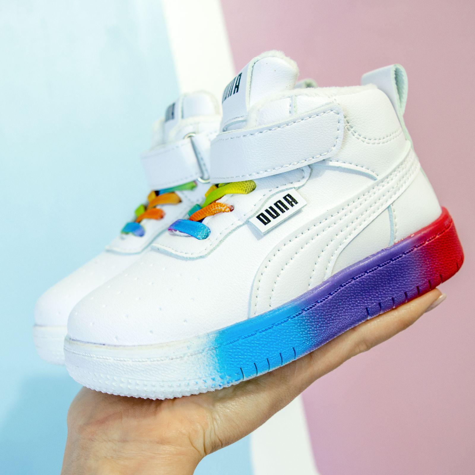 Хайтопи для хлопчика Канарейка MV-1226 р. 27 Білий - фото 3 Хайтопи для хлопчика Канарейка MV-1226 р. 27 Білий - фото 3