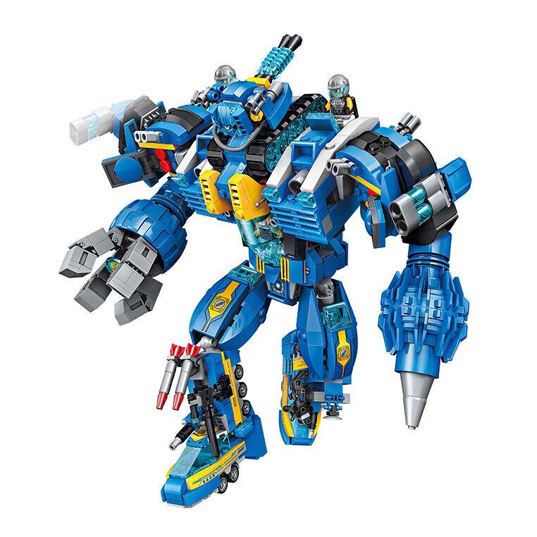 Конструктор детский Enlighten 2722 2в1 Робот-трансформер 1351 дет
