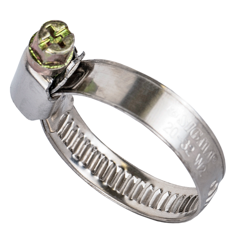 Хомут из нержавеющей стали 20-32 мм (1641)