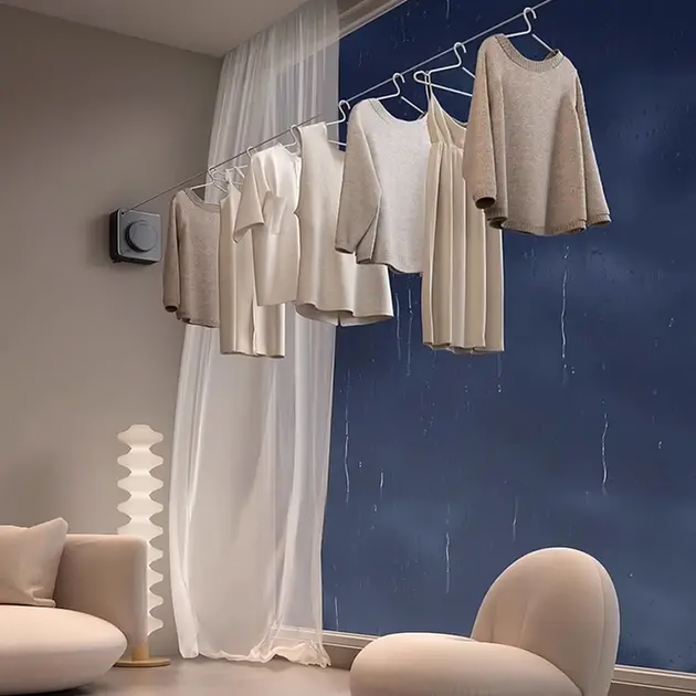 Сушарка для білизни з висувною мотузкою 4,2 м до 20 кг (5971) - фото 6 Сушарка для білизни з висувною мотузкою 4,2 м до 20 кг (5971) - фото 6