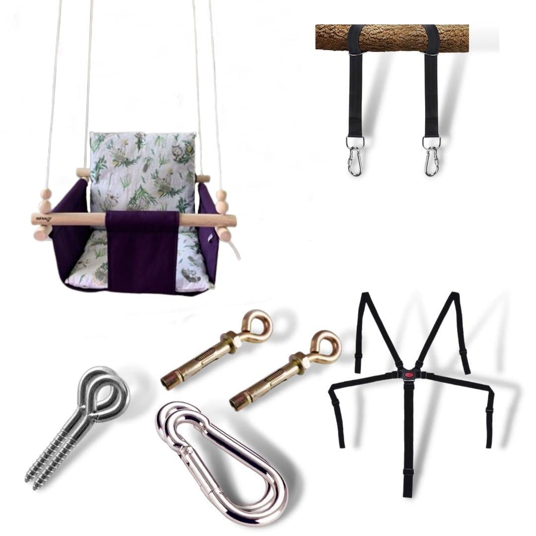 Детская качеля Infancy Коала Фиолетовый (9908775) Детская качеля Infancy Коала Фиолетовый (9908775)