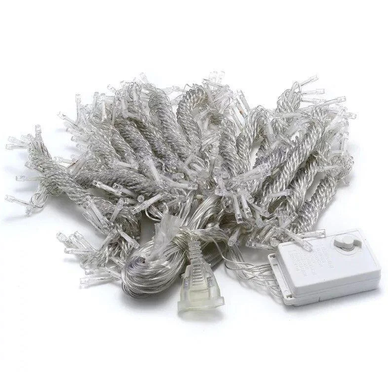 Гирлянда водопад Xmas LED 240-W-2 3х1,5 м Белый (535888)