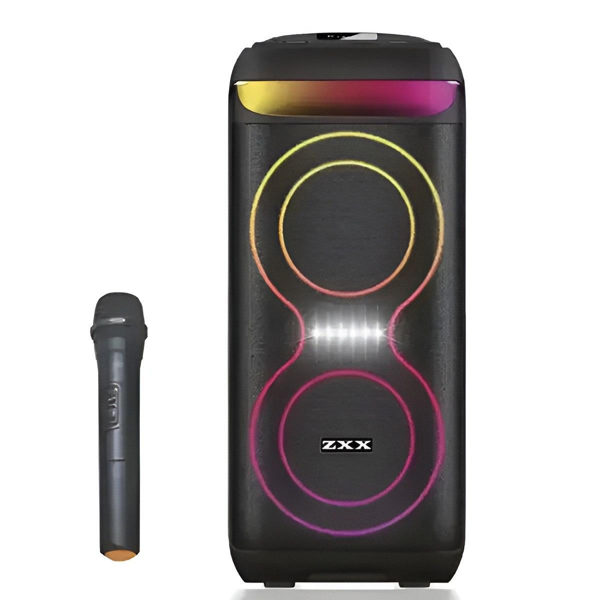 Акустическая система ZPX ZXX-5505 с микрофоном 40 Вт 6,5" RGB подсветка Черный (2671165547)