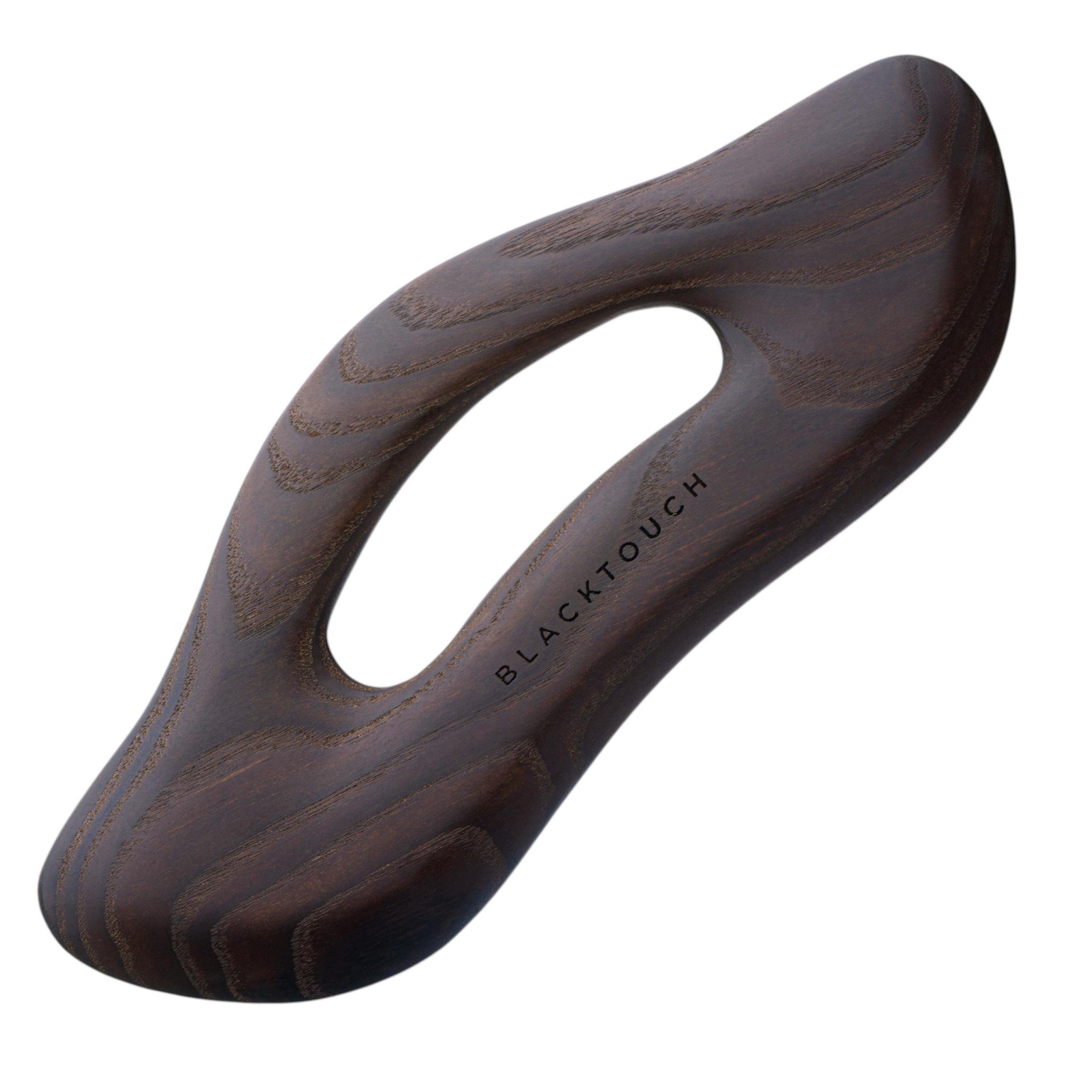 Шкребок дерев'яний BODY DARK для гуа-ша масажу тіла (783976728344)