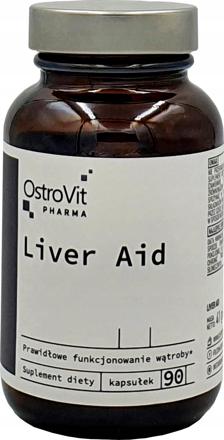 Витамины Ostrovit Pharma Liver Aid поддержка работы печени 90 капс. (00000037904)