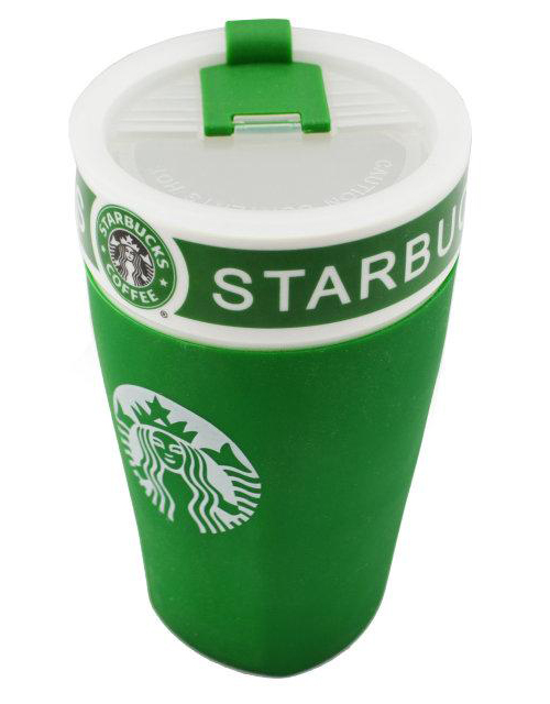 Термочашка керамическая Starbucks PY 023 Green (008032)
