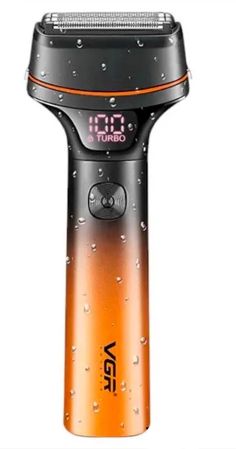 Электробритва аккумуляторная VGR 382 Оранжевый (GR-06061)