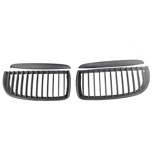 Решітка радіатора для BMW E90/91 2005-2008 Чорний матовий (00122)