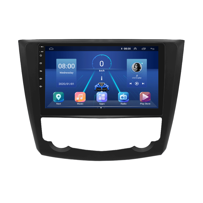 Магнитола штатная Lesko 9" для Renault Kadjar I Restyling 2018-6/128Gb 4G Wi-Fi GPS Top