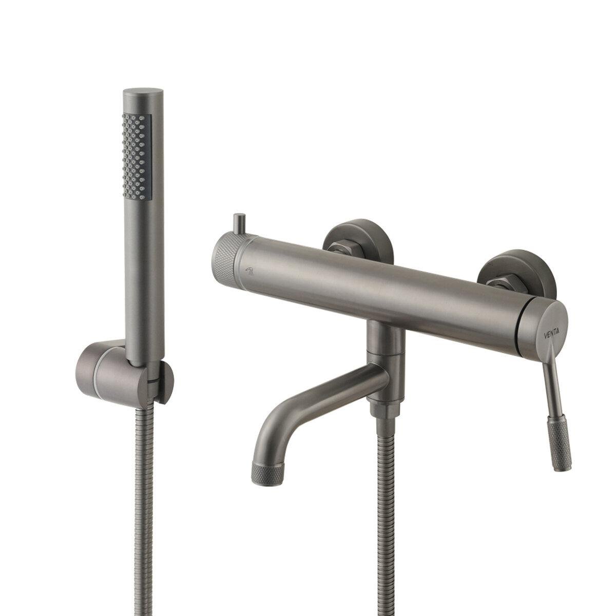 Змішувач для ванни з душем VENTA BI302KG Графітовий (BI302KG)