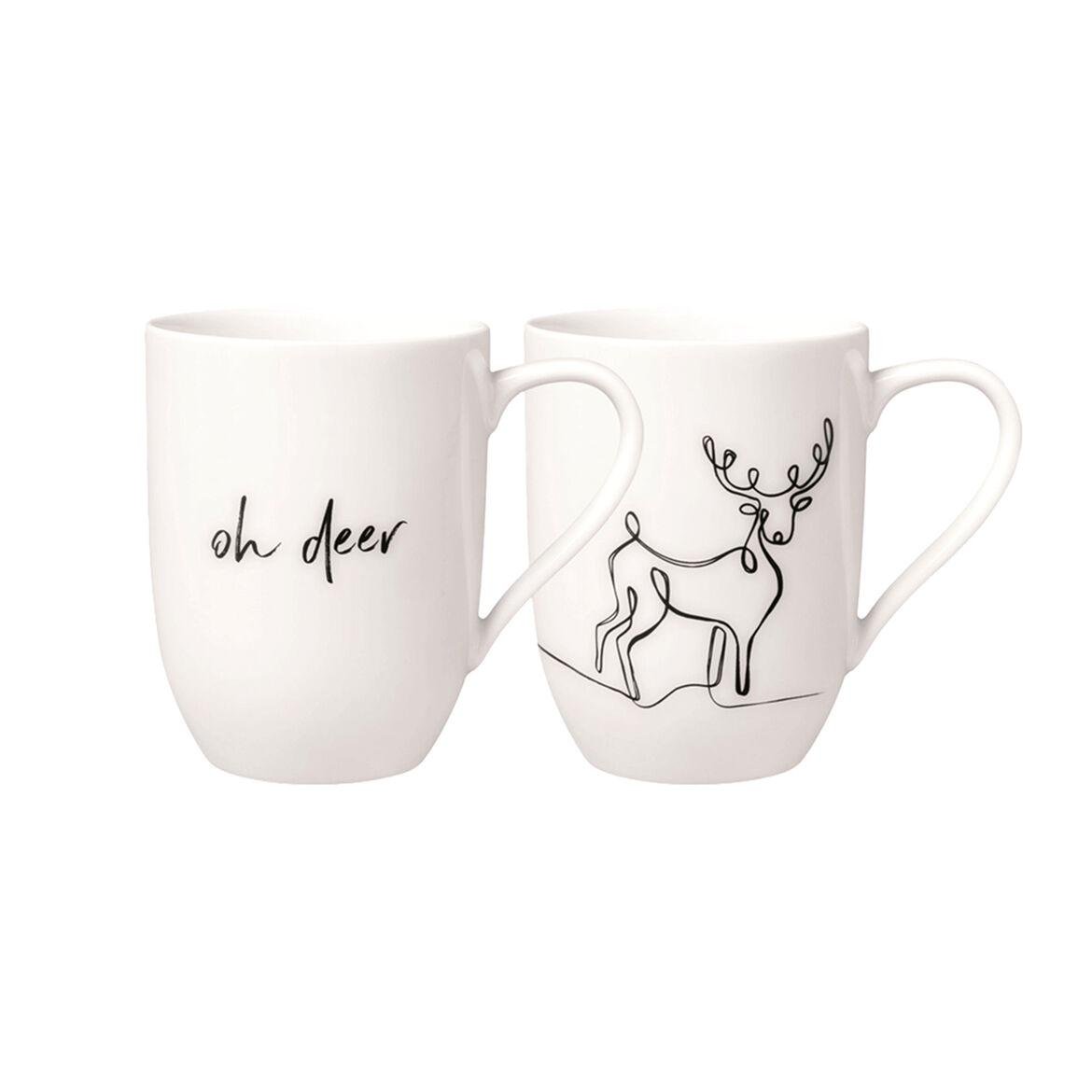 Набор чашек Villeroy & Boch Statement Oh Deer 2 шт. 280 мл (1016218405) - фото 3
