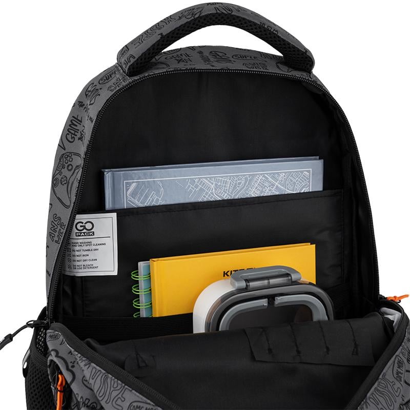 Школьный рюкзак GoPack Education GO25-175M-5 No More Rules с анатомической спинкой (995126) - фото 4 Школьный рюкзак GoPack Education GO25-175M-5 No More Rules с анатомической спинкой (995126) - фото 4