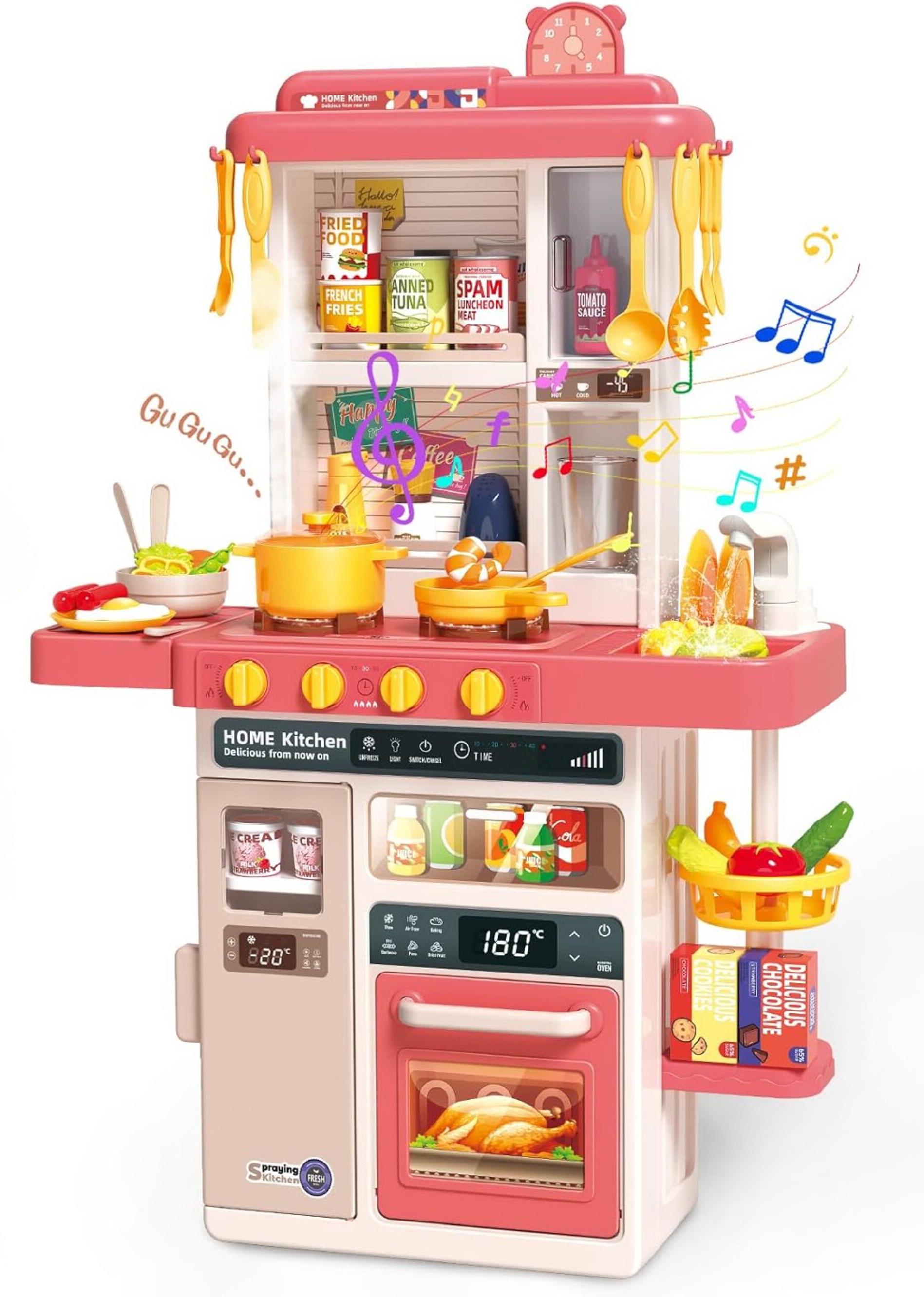 Кухня дитяча Lolly Kids LK225 78 см та ефекти та 50 аксесуари (9795) - фото 7