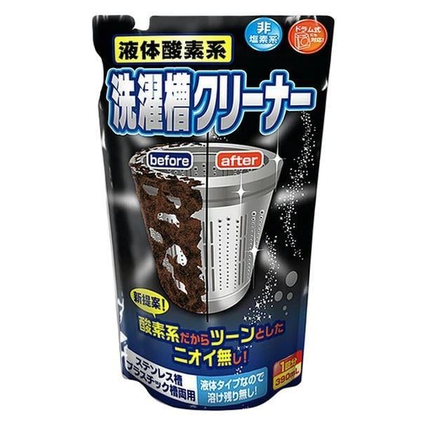 Кисневий очищувач рідкий Rocket Soap Liquid Oxygen-based Washer Tub Cleaner для барабана пральної машини 390 мл (2899412533)