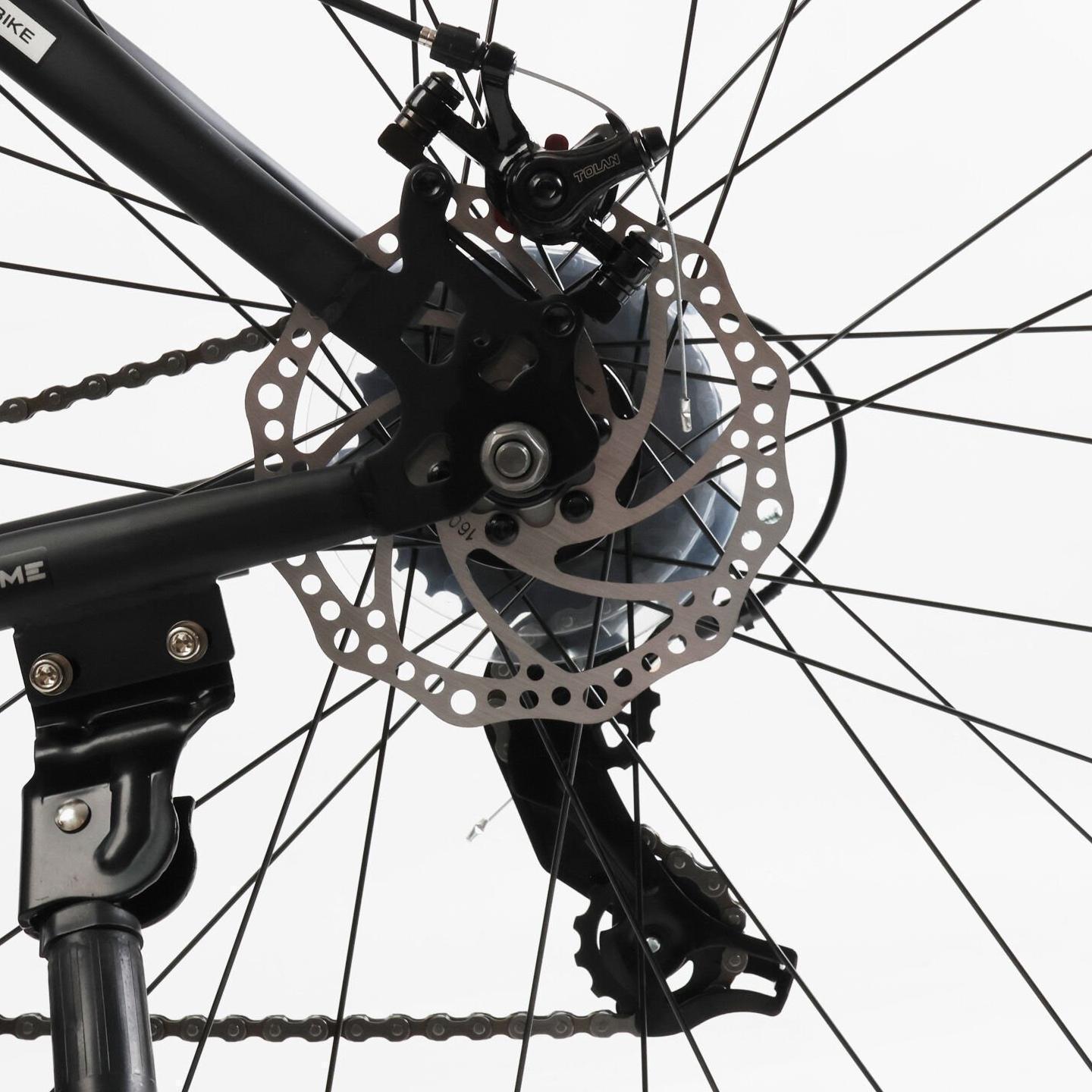 Велосипед горный Corso Nitro 29" оборудование Saiguan рама 19" Черно-белый - фото 7