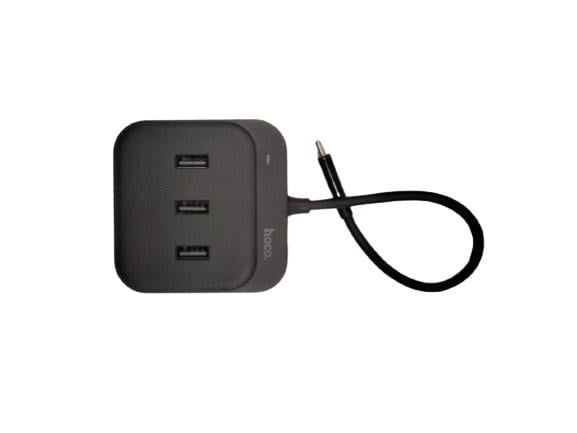USB-хаб Hoco HB31 с USB на 4 порта USB 2.0 кабель 0,2 м (29781714)