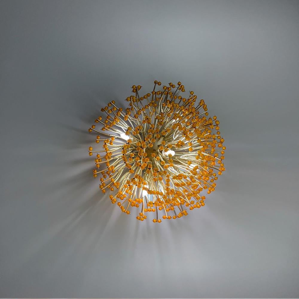 Бра круглое флористическое в виде цветка (Wb 5064 SN)