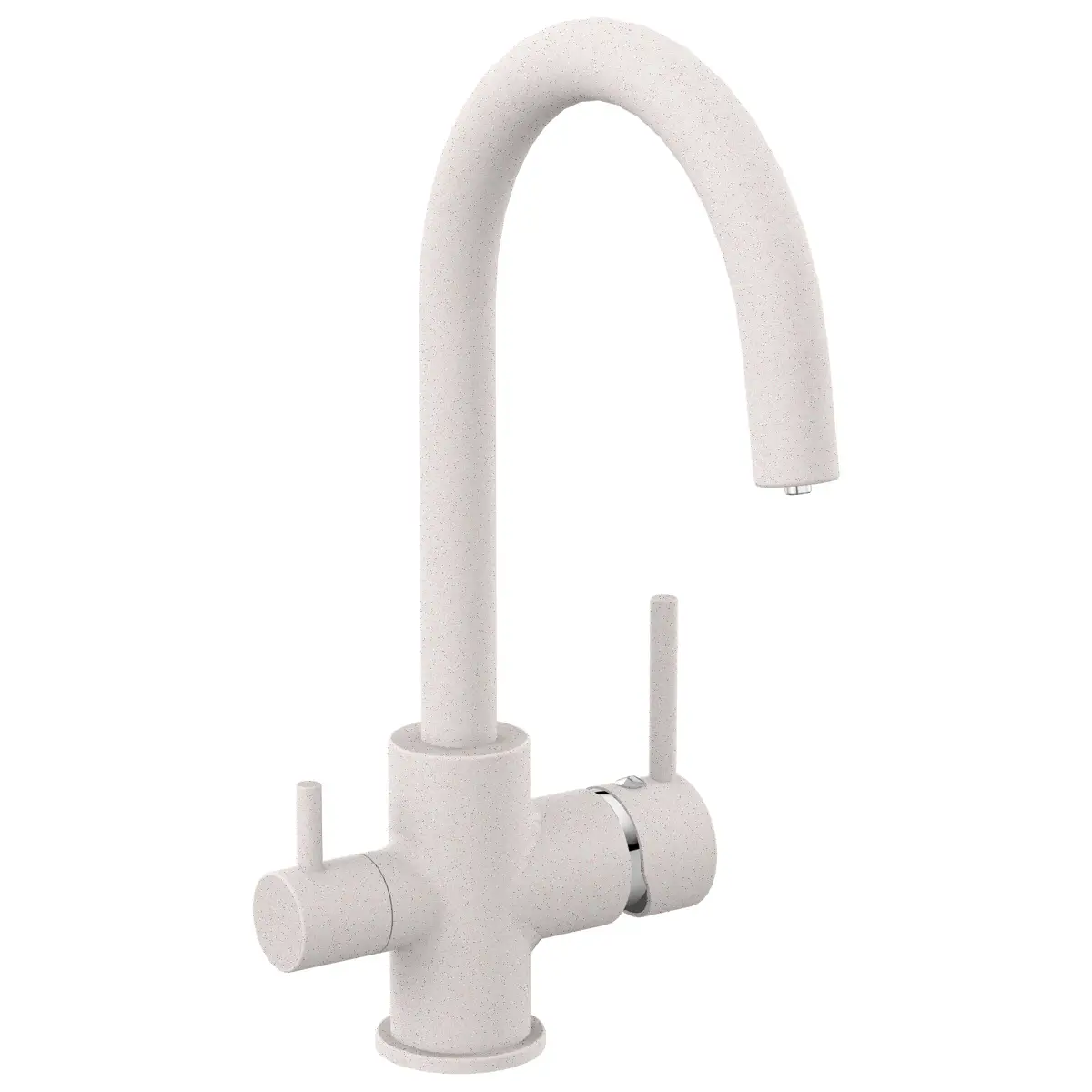 Смеситель для кухни Imprese Daicy с подключением питьевой воды Песочный (55009-UG)