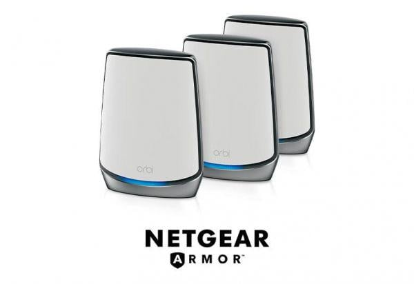 Система WiFi-Mesh NETGEAR Orbi RBK853 AX6000 3мод Белый (RBK853-100EUS) - фото 3