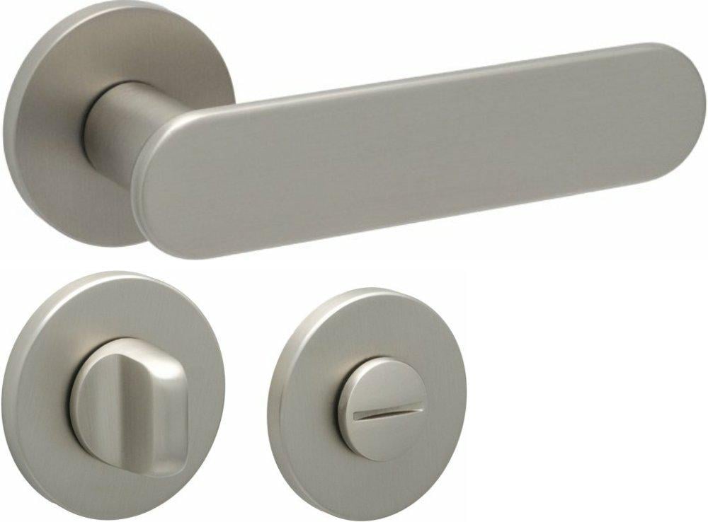 Ручки Safita Cloud RS MSN WC-фіксатор Нікель сатин матовий (16544wc) - фото 1 Ручки Safita Cloud RS MSN WC-фіксатор Нікель сатин матовий (16544wc) - фото 1