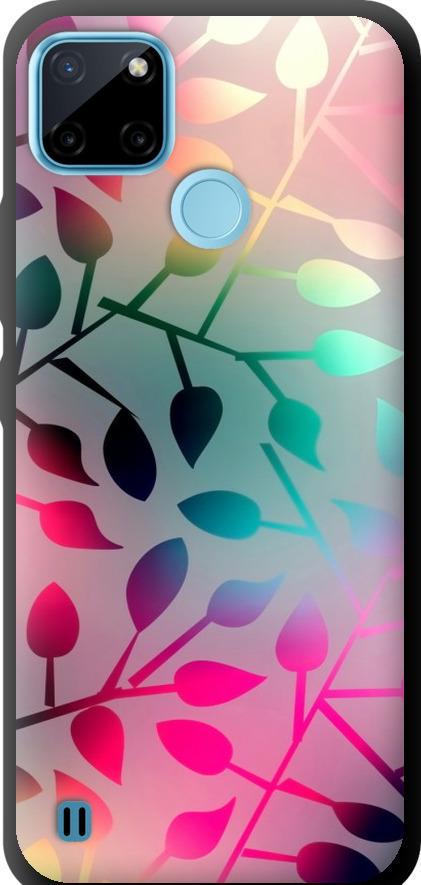 Чехол на Realme C21Y Листья (2235b-2472-42517)