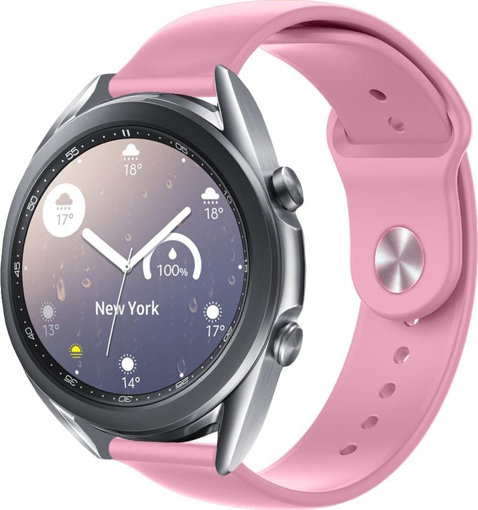 Ремешок Base для Galaxy Watch 3 41 мм Rose Pink (35189)