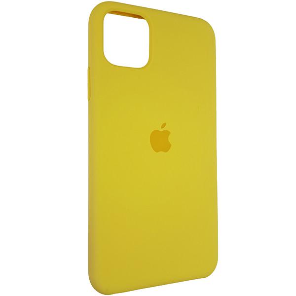 Чехол Copy Silicone Case iPhone 11 Pro Max Yellow (29caa1-1876)