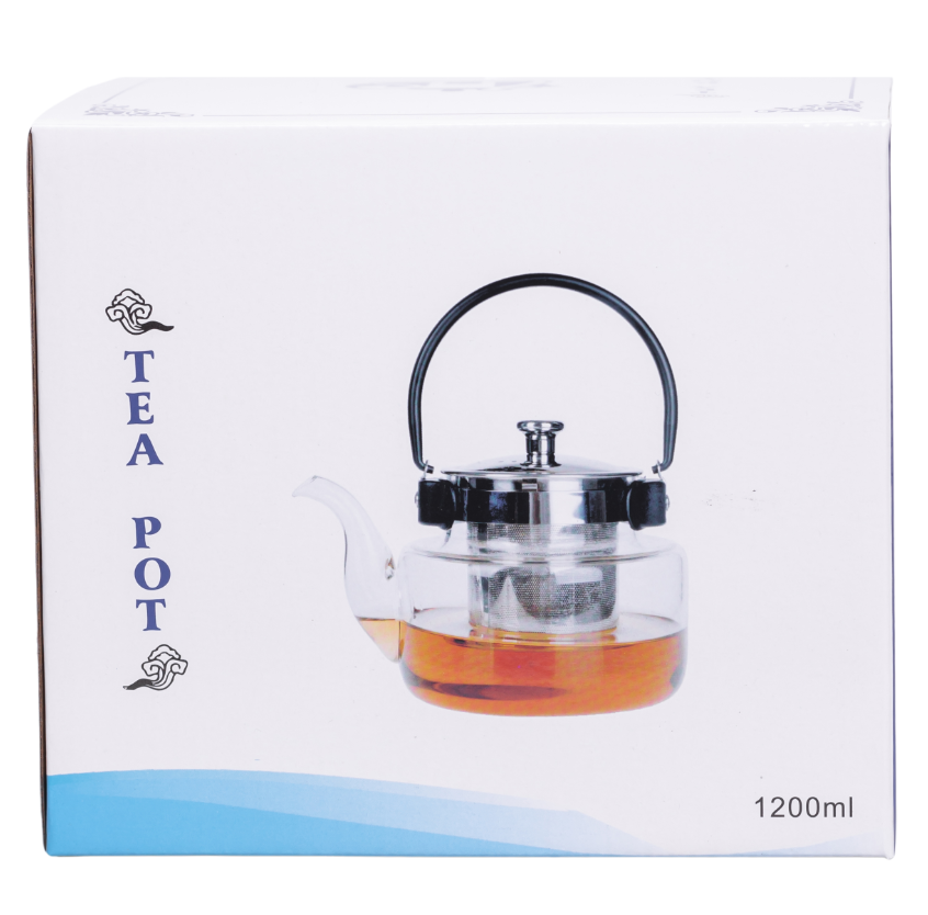 Заварювальний чайник із жаростійкого скла зі знімним фільтром 1,1 л Прозорий - фото 4 Заварювальний чайник із жаростійкого скла зі знімним фільтром 1,1 л Прозорий - фото 4