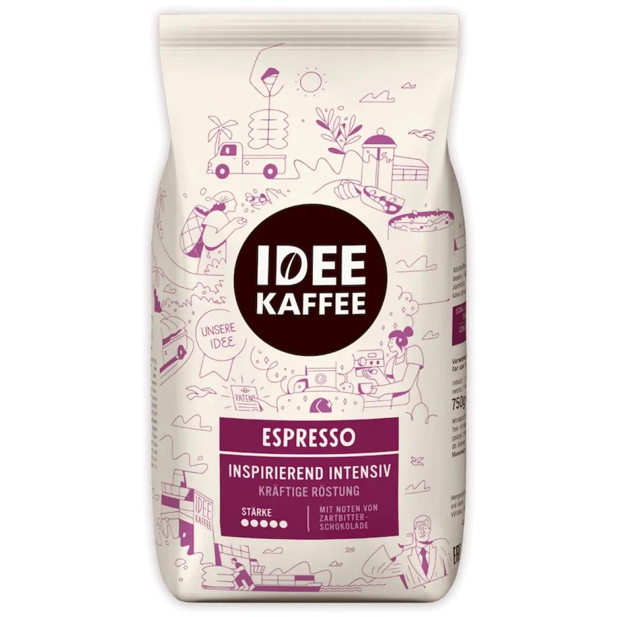 Кава в зернах IDEE espresso 750 г (13309807)