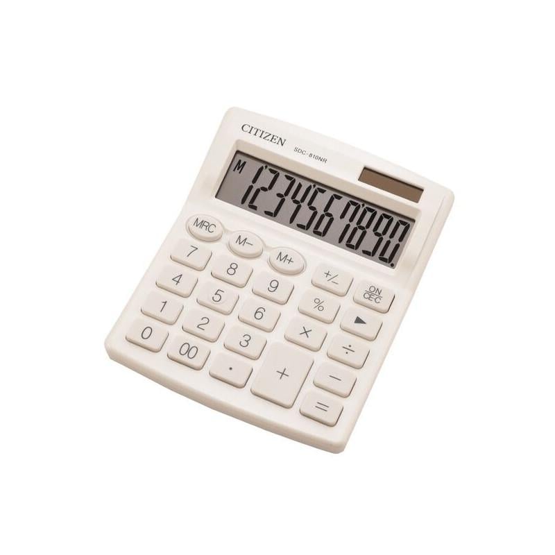 Калькулятор компактный настольный Citizen SDC-810NR-WH Калькулятор компактный настольный Citizen SDC-810NR-WH