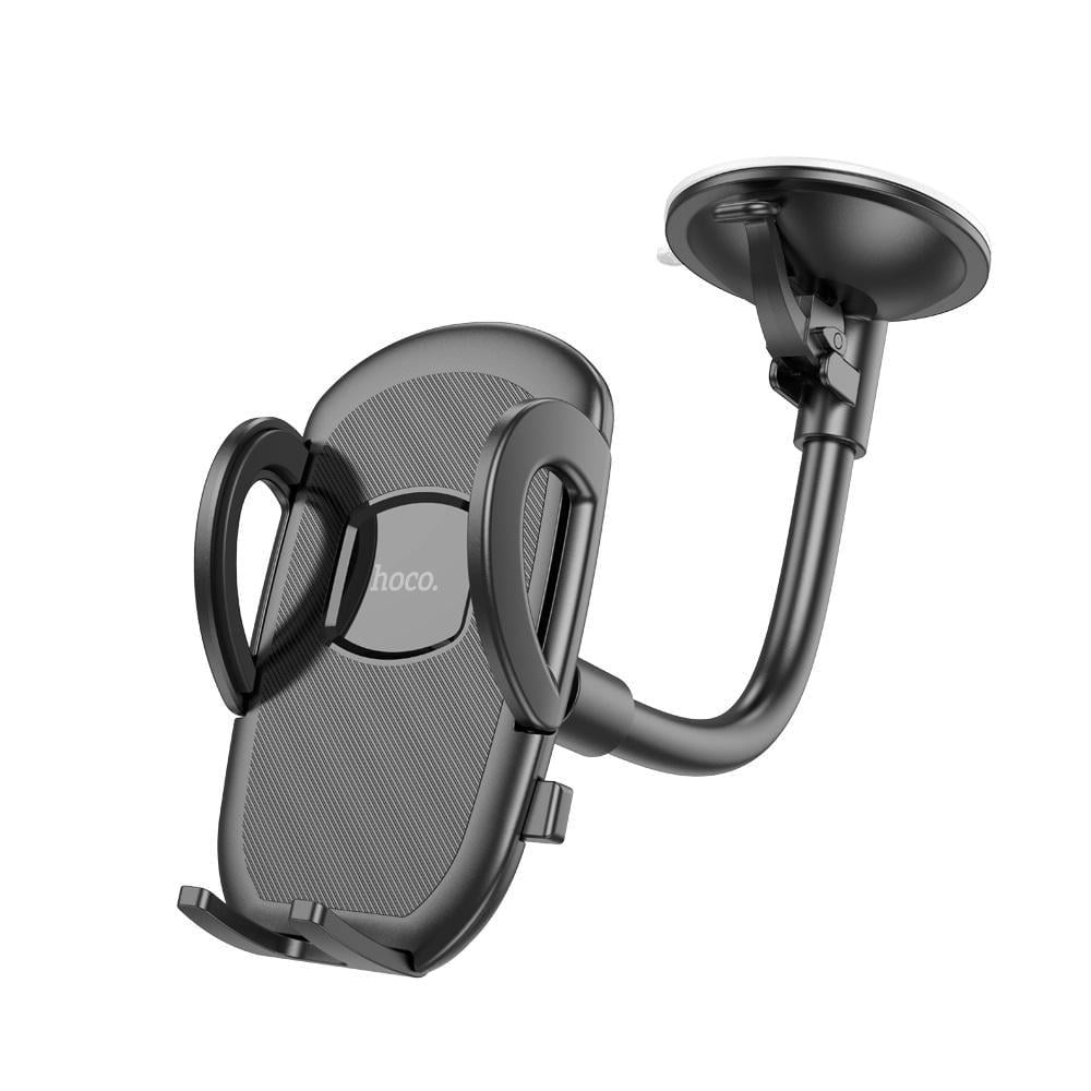 Автотримач для телефону Hoco H10 General car holder windshield Black (6931474791580)
