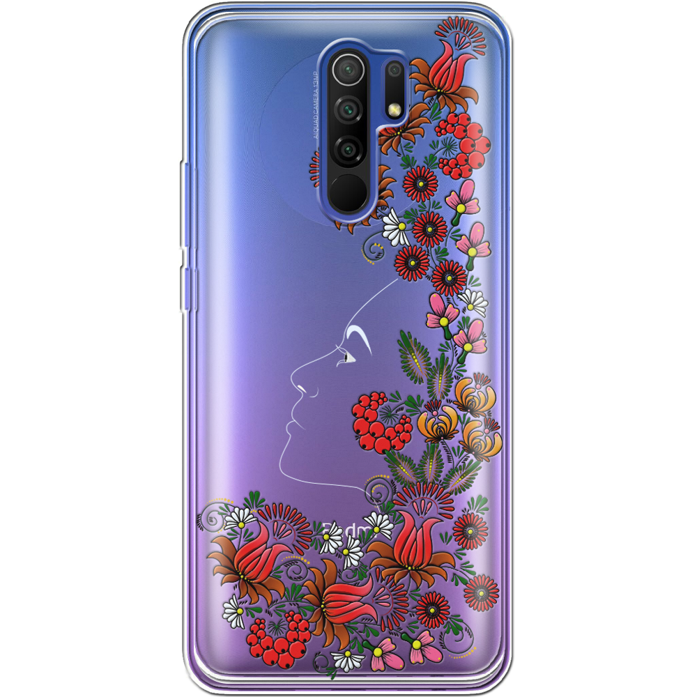 Чехол BoxFace Xiaomi Redmi 9 3D Ukrainian Muse Прозрачный силикон (40233-bk64-40233)