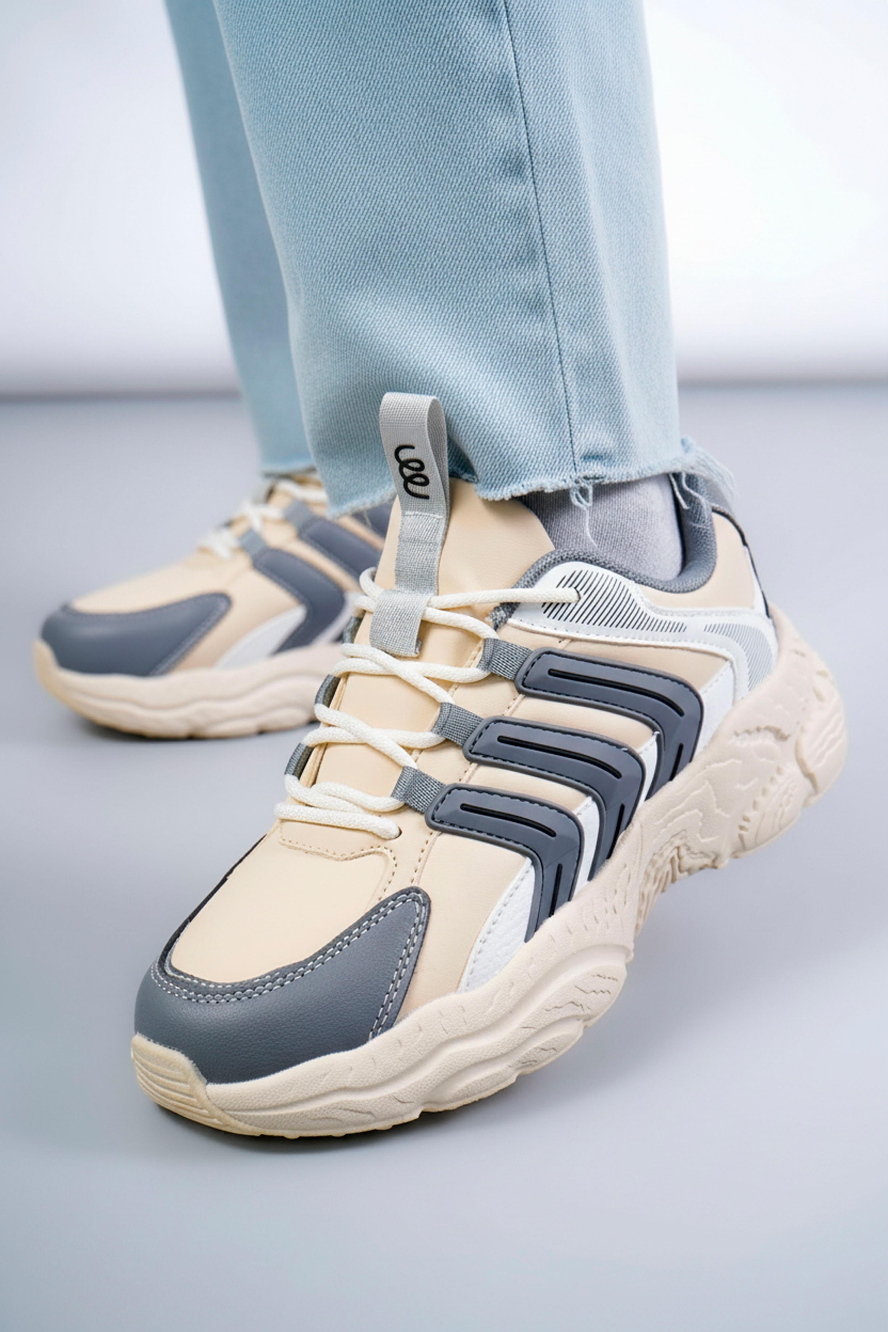 Кроссовки женские Where Uwear TF-25-35-beige/gray р. 41 Бежевый (346645_41)