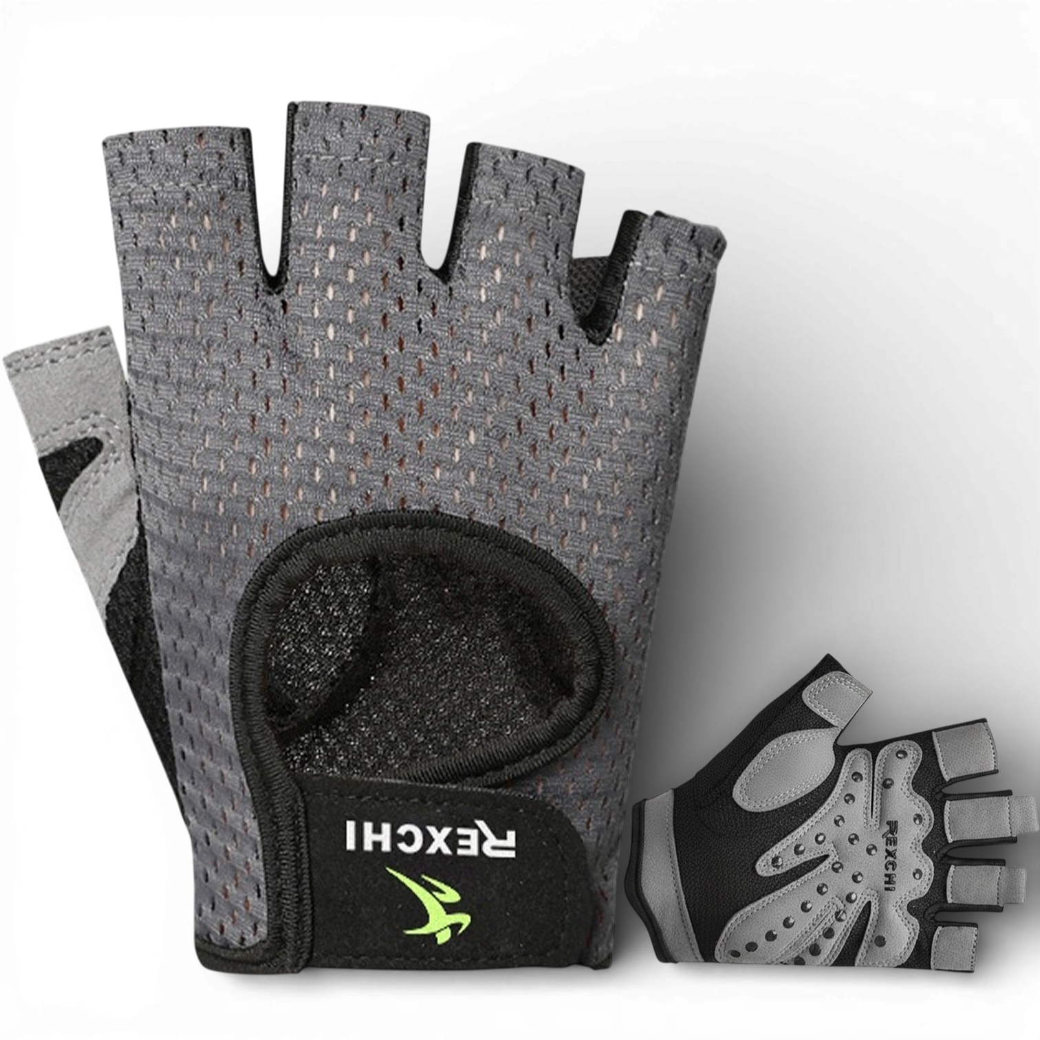 Перчатки для тренажерного зала Univerza Серый