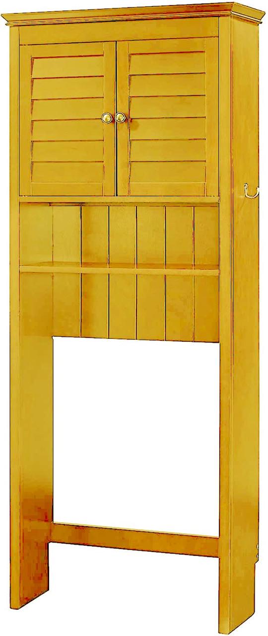 Стеллаж над унитазом из дерева Азрак Карри (СУТ-001303)