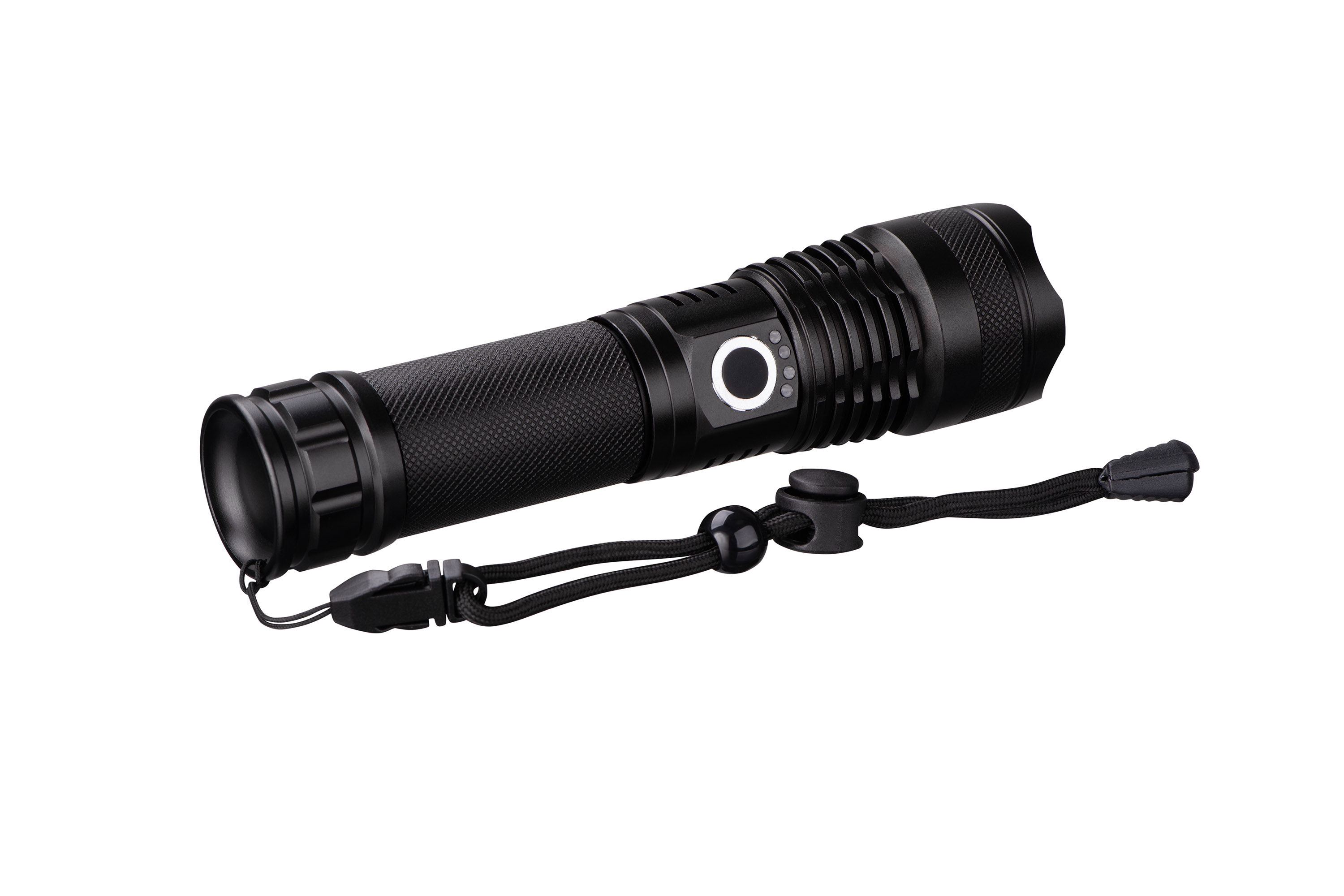 Фонарь ручной аккумуляторный 2E FLBL1822P50 USB-C аккумулятор 2200 mAh 5 режимов освещения защита IP 44 Черный (2E-FLBL1822P50)