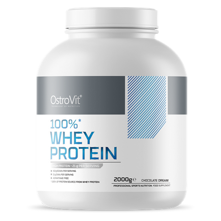 Сывороточный концентрат OstroVit Whey Protein 2 кг Шоколад (08450-01)
