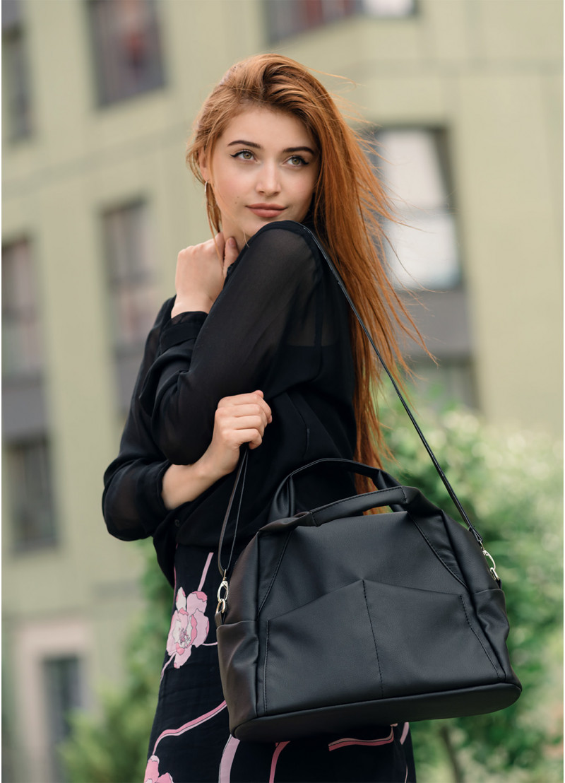 Сумка женская Sambag Vogue BQS Черный (90123001) - фото 7